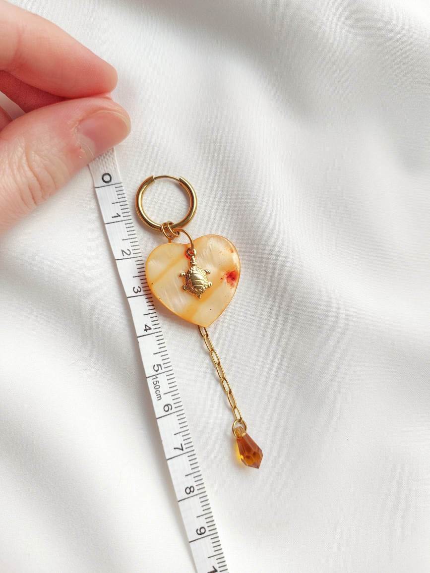 MIDI SOLAR single loop mother of pearl and tortoise