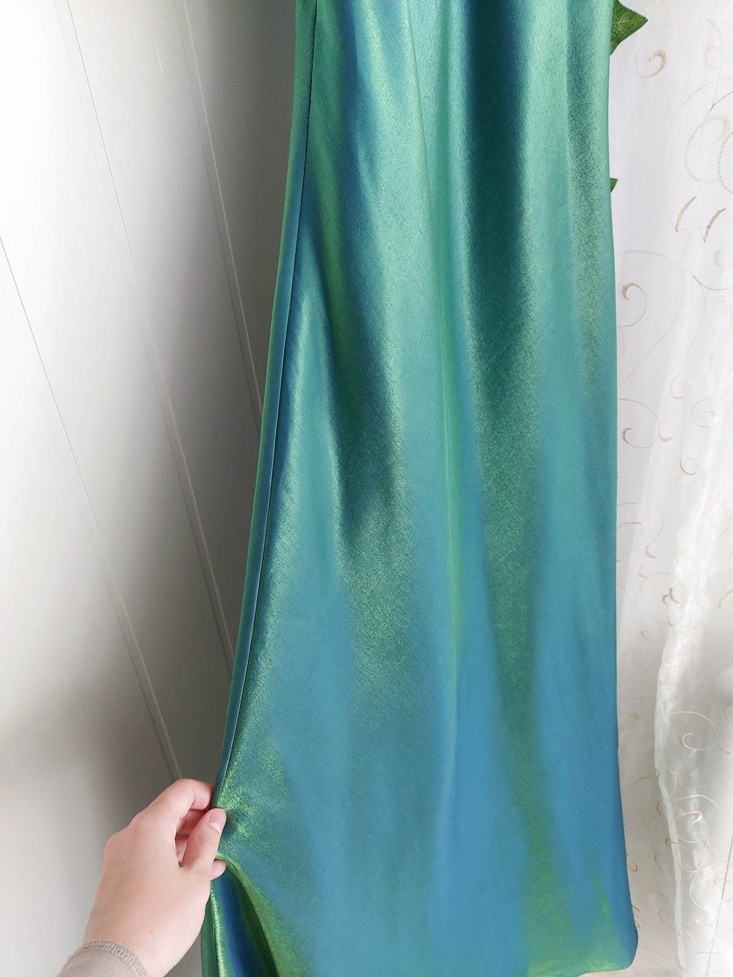 MORPHO Long reflective ball gown Size 36/38