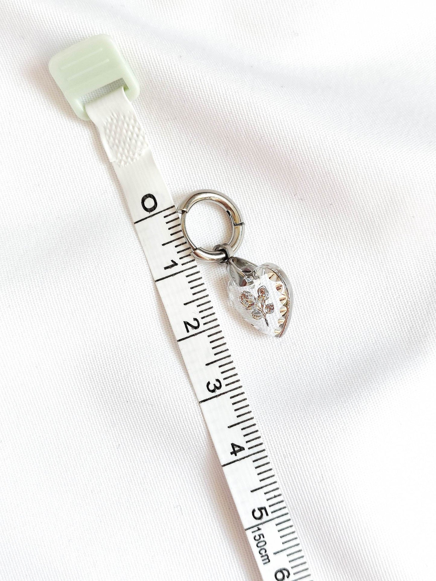 Aurora classic single hoop rose gold version