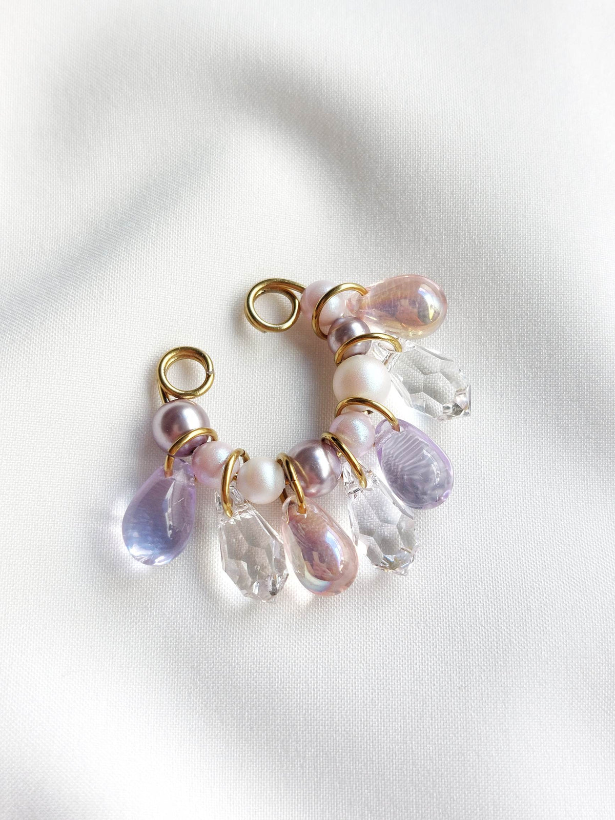 DREAMY earcuff avec gouttes pastels