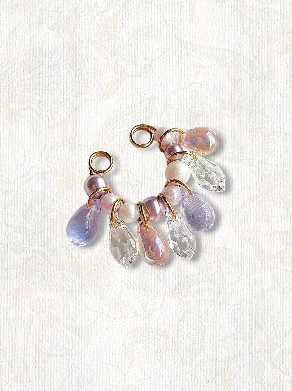 DREAMY earcuff avec gouttes pastels