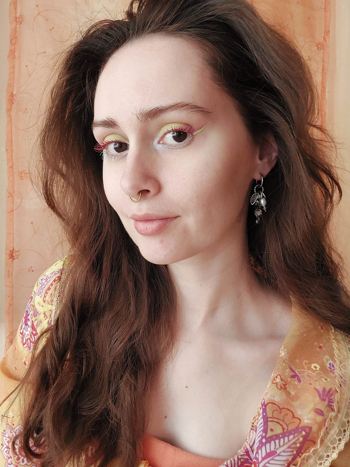 FOAM Seahorse Single-Loop Earring