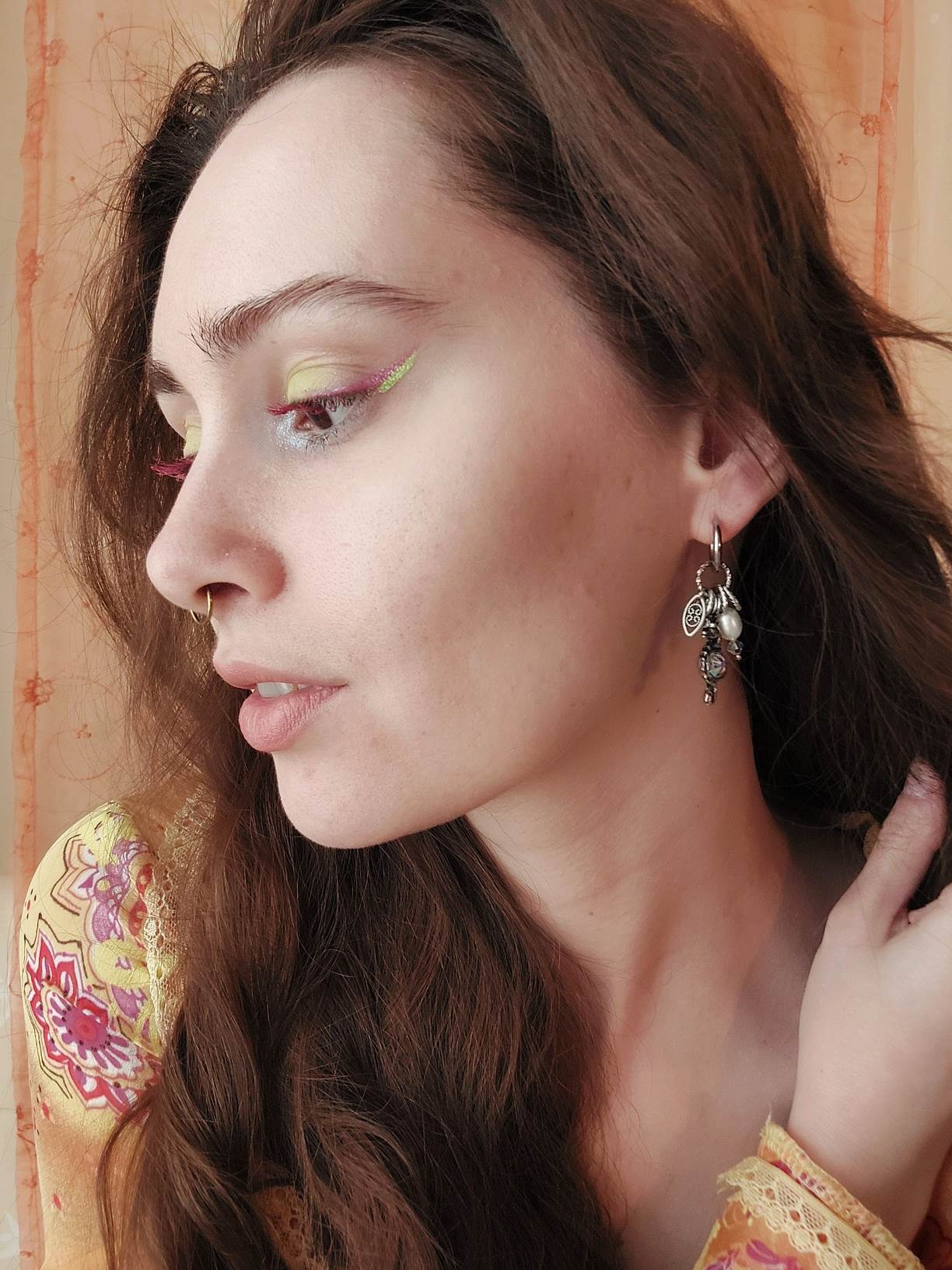FOAM Seahorse Single-Loop Earring