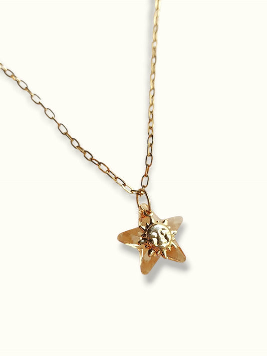 ETERNITY star and sun necklace