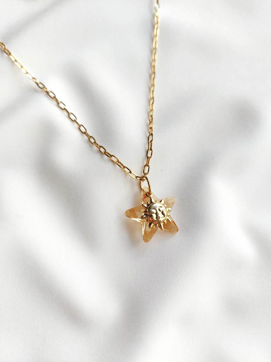 ETERNITY star and sun necklace