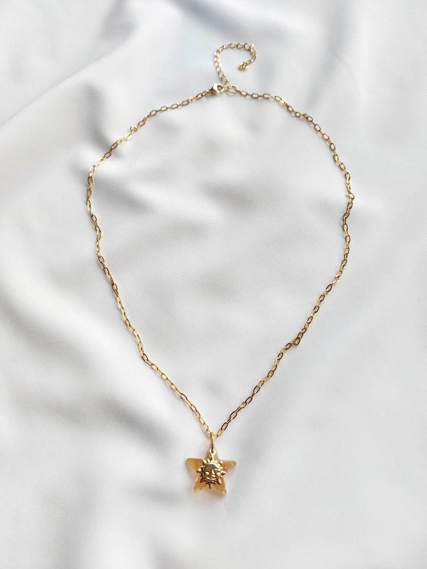 ETERNITY star and sun necklace