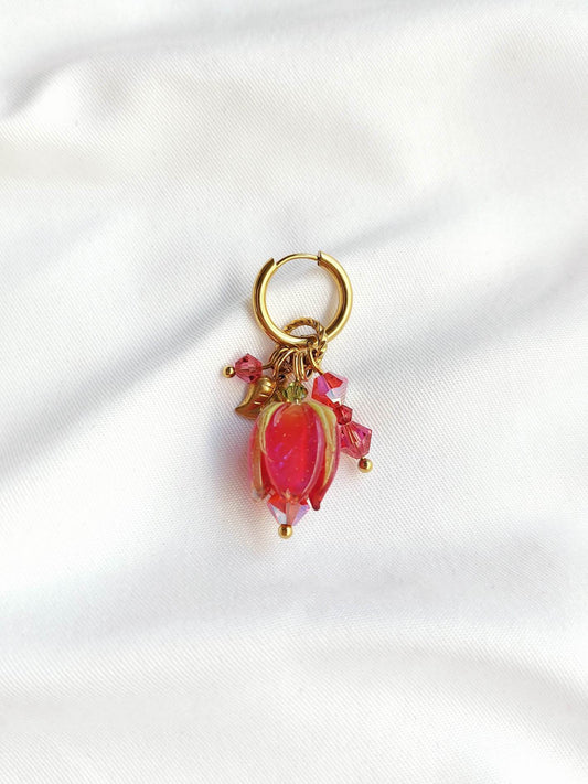 GRENADINE single-loop red flower