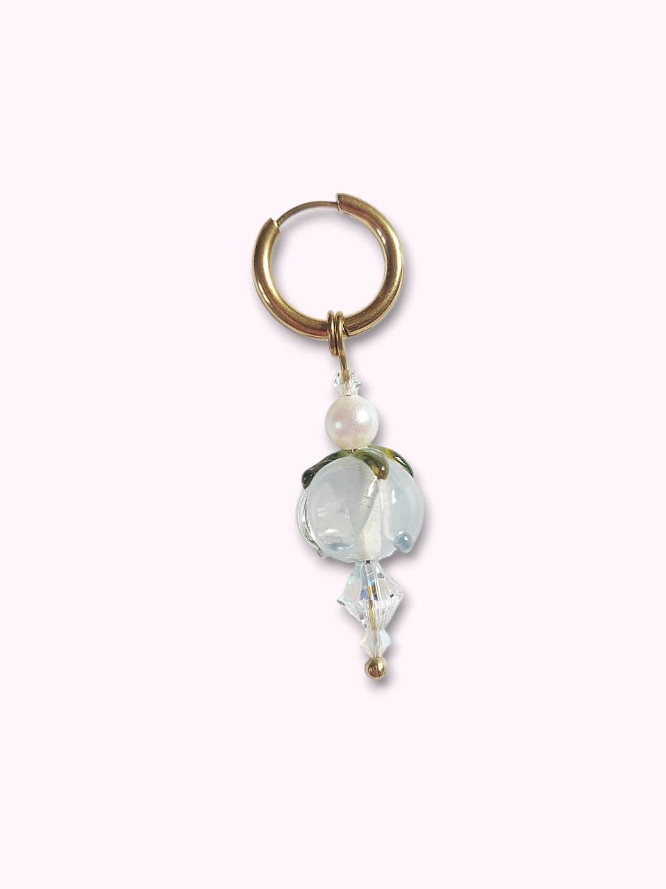WHITE FLOWER single-loop GIVRE