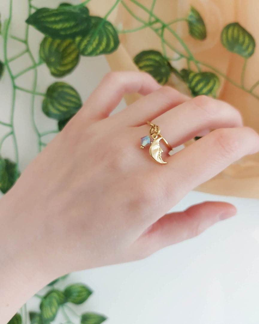 MOON adjustable ring