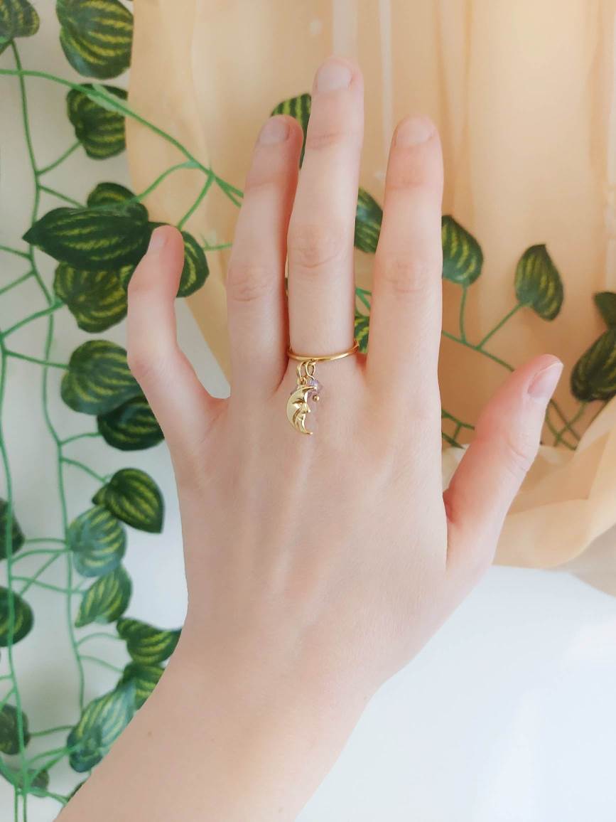 MOON adjustable ring