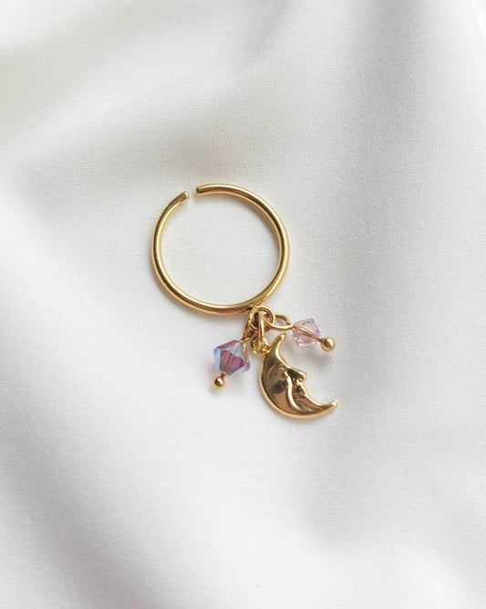 MOON adjustable ring