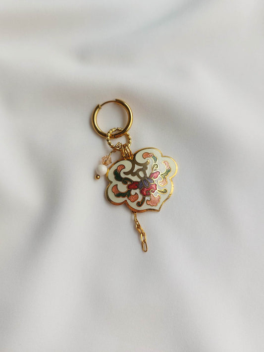 TALISMAN monoboucle pendentif émaillé