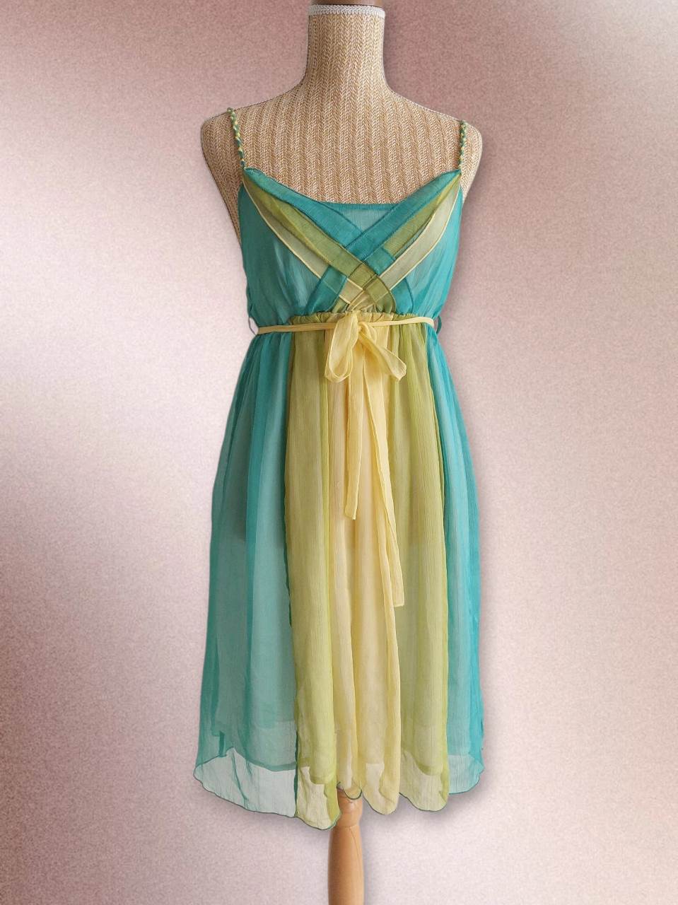 AQUARELLE Flowing empire dress Size 36 to 40