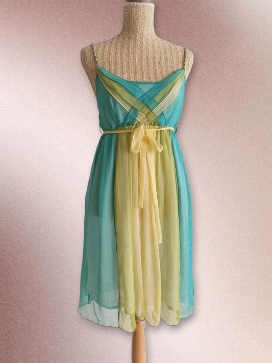 AQUARELLE Flowing empire dress Size 36 to 40