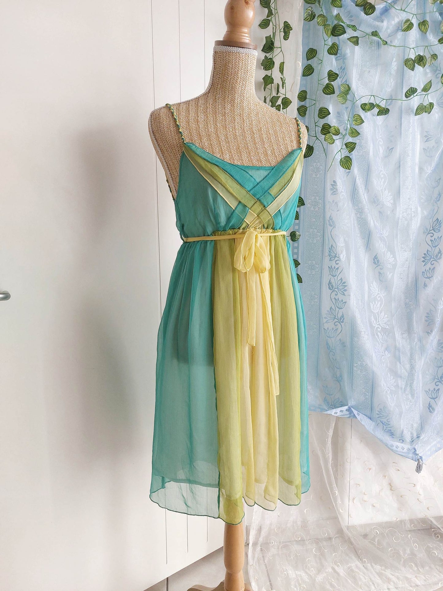 AQUARELLE Flowing empire dress Size 36 to 40