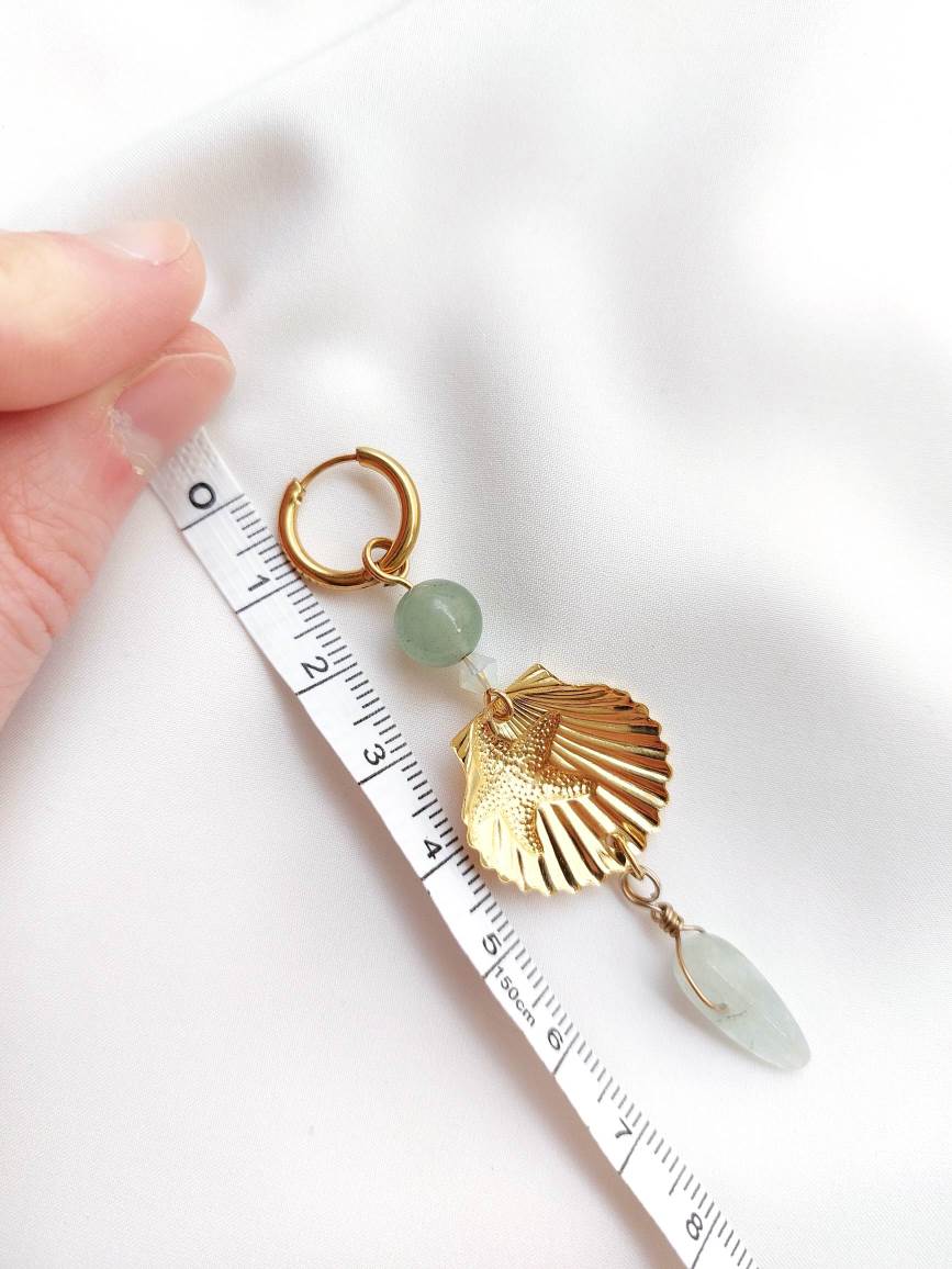 LIVIA seashell single earring