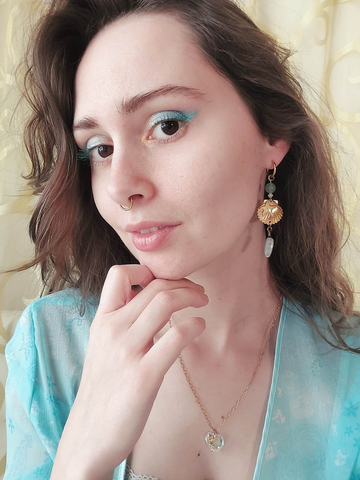 LIVIA seashell single earring