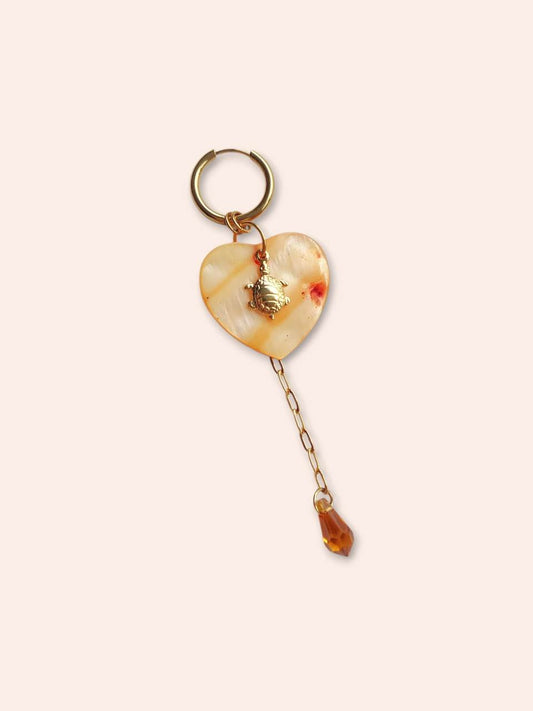 MIDI SOLAR single loop mother of pearl and tortoise