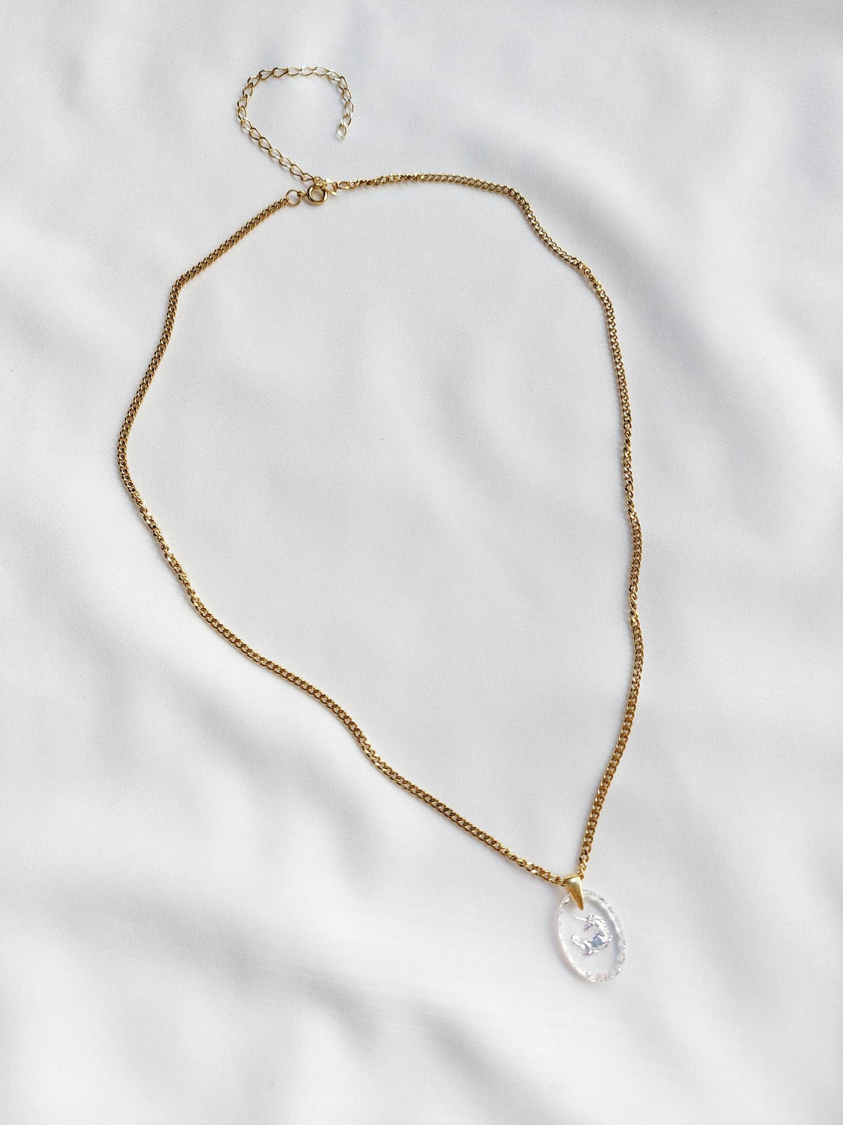 MYTHIC collier aurora licorne