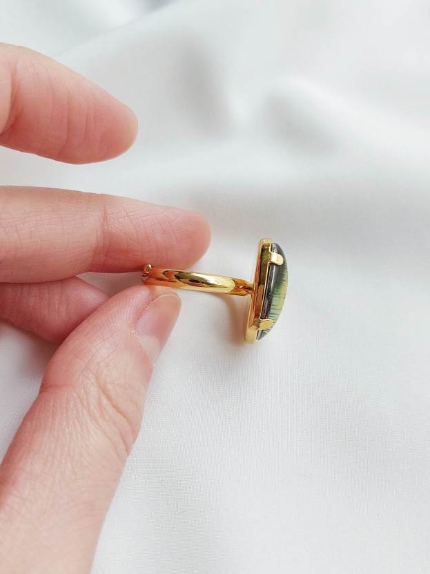 NEPTUNE Gold ring with triton