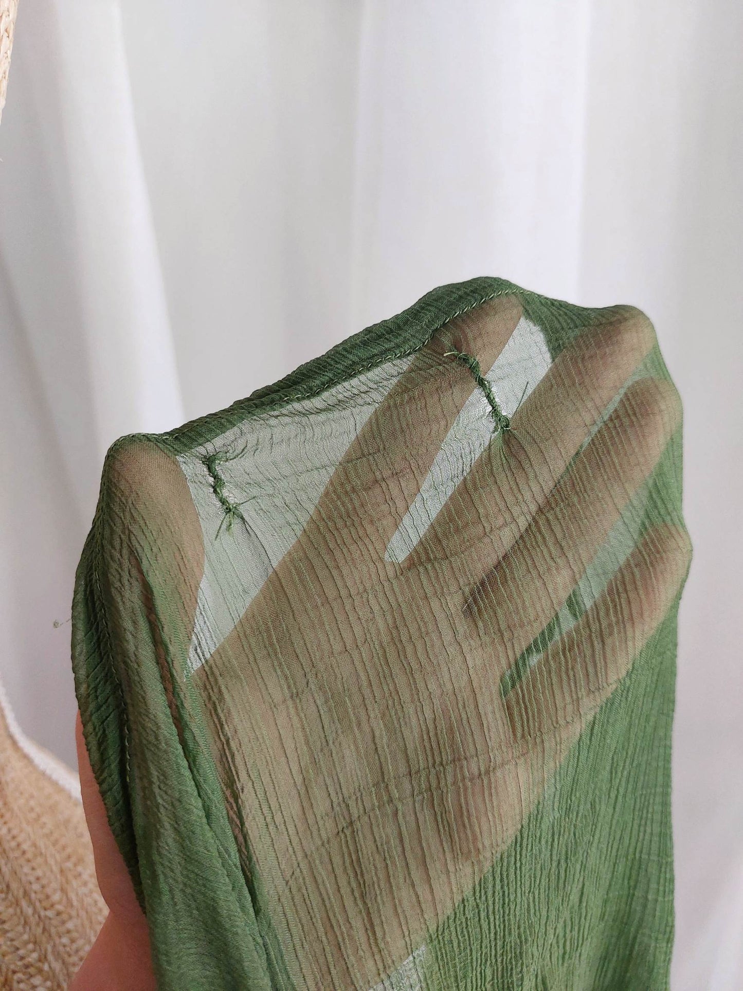 NOLWENN tunique Miss sixty verte avec broderies T.36