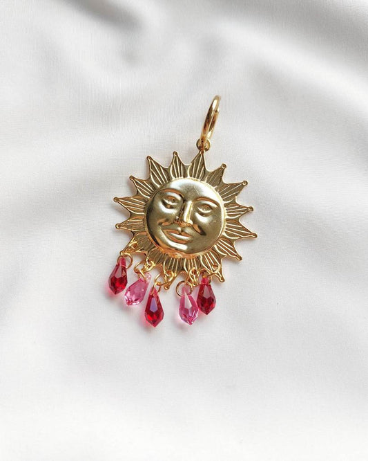 PLASMA single-loop sun and crystals
