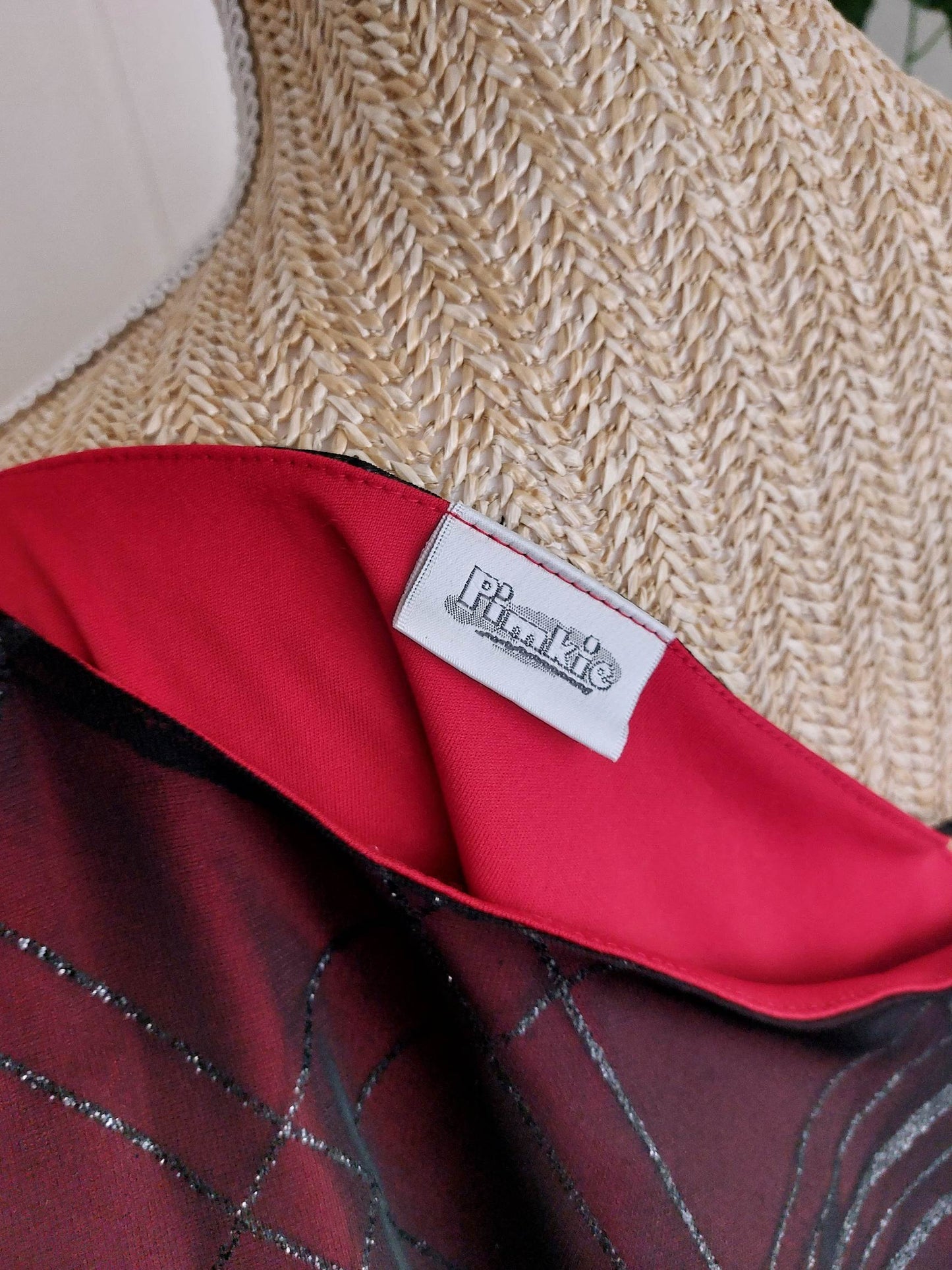 BELLADONE romantic black and red dress size XS/S