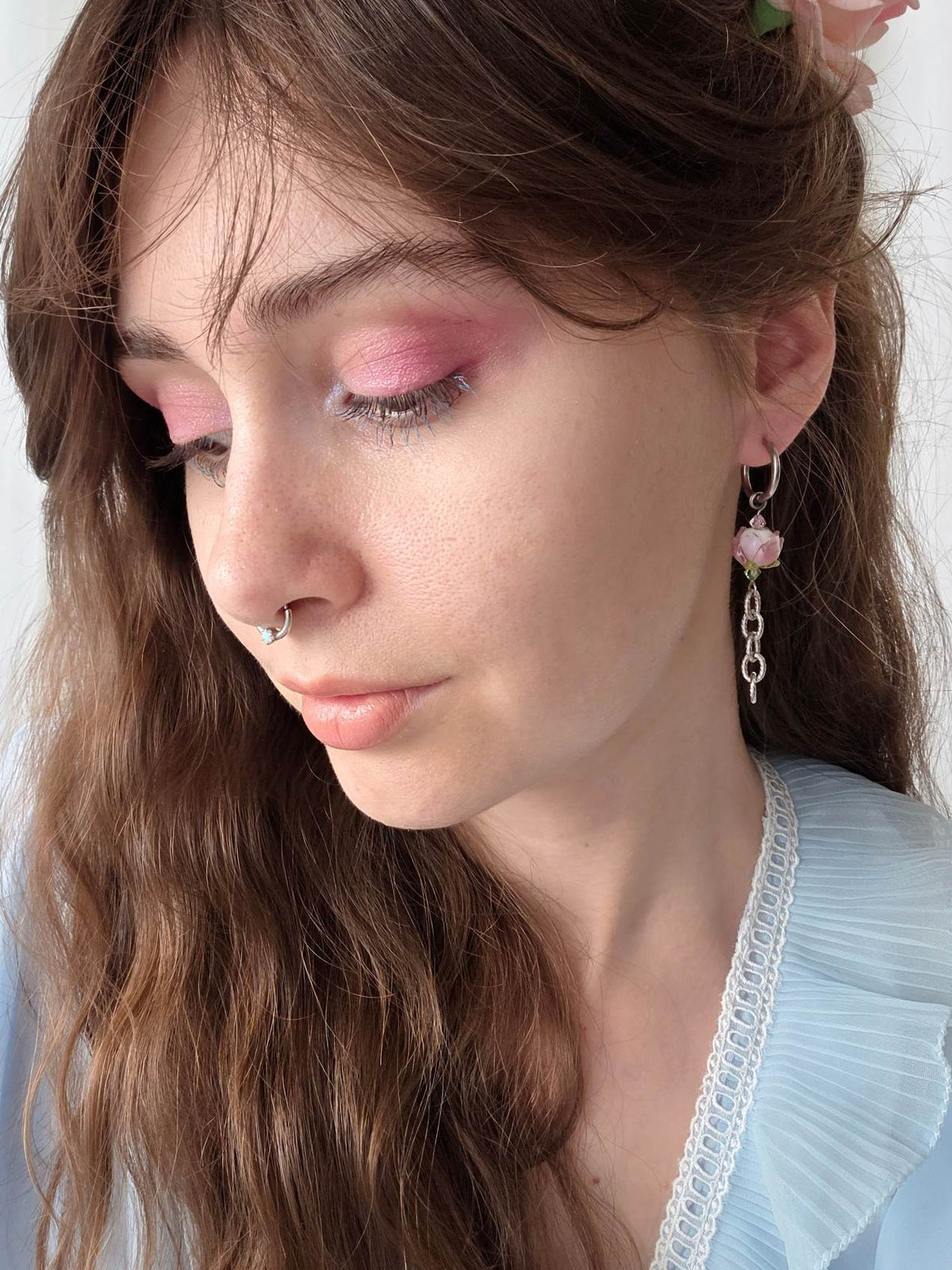 SECRET monoboucle fleur