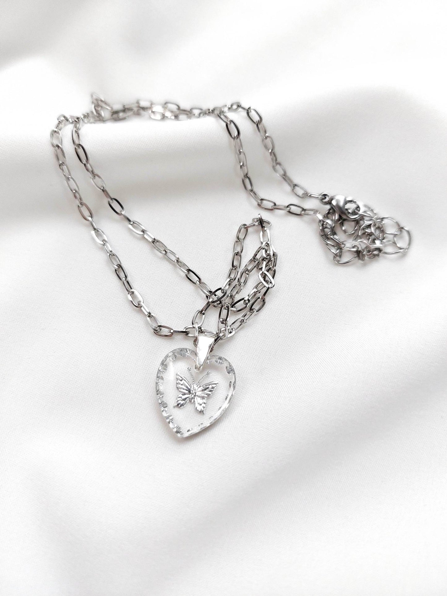 MARIPOSA aurora butterfly necklace