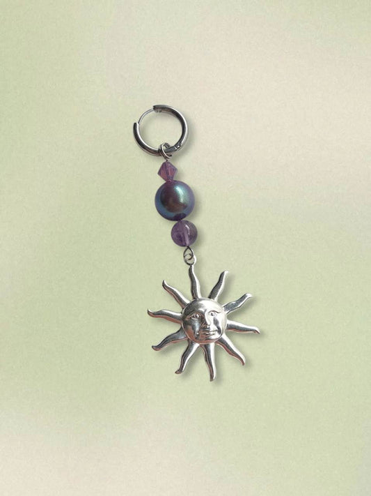 XENIA monoboucle violette avec soleil
