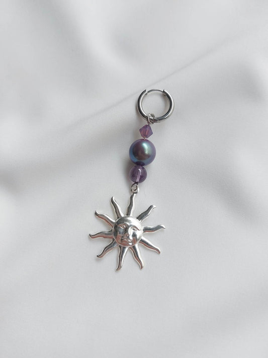 XENIA monoboucle violette avec soleil