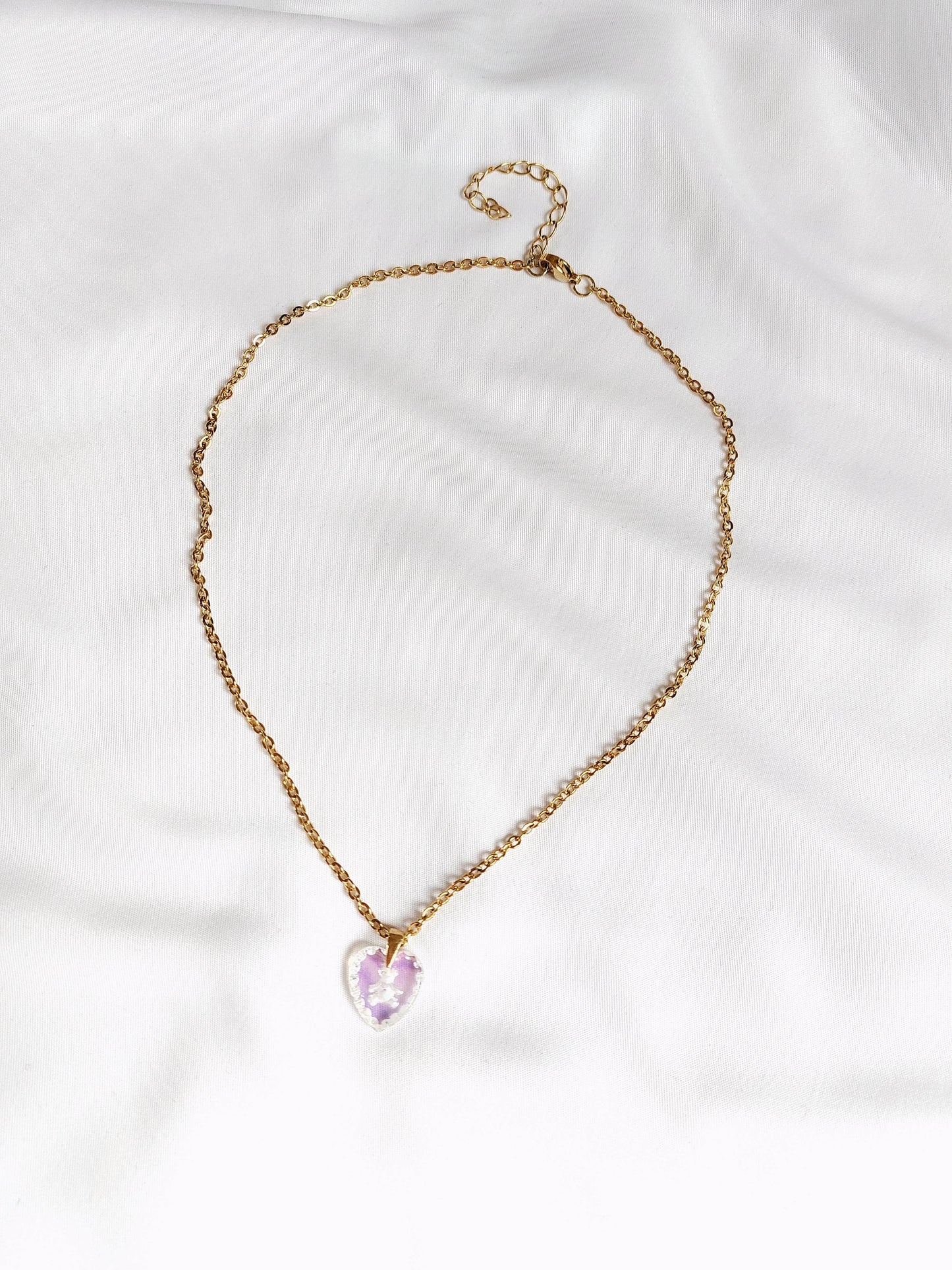 TEDDY BEAR collier aurora cœur