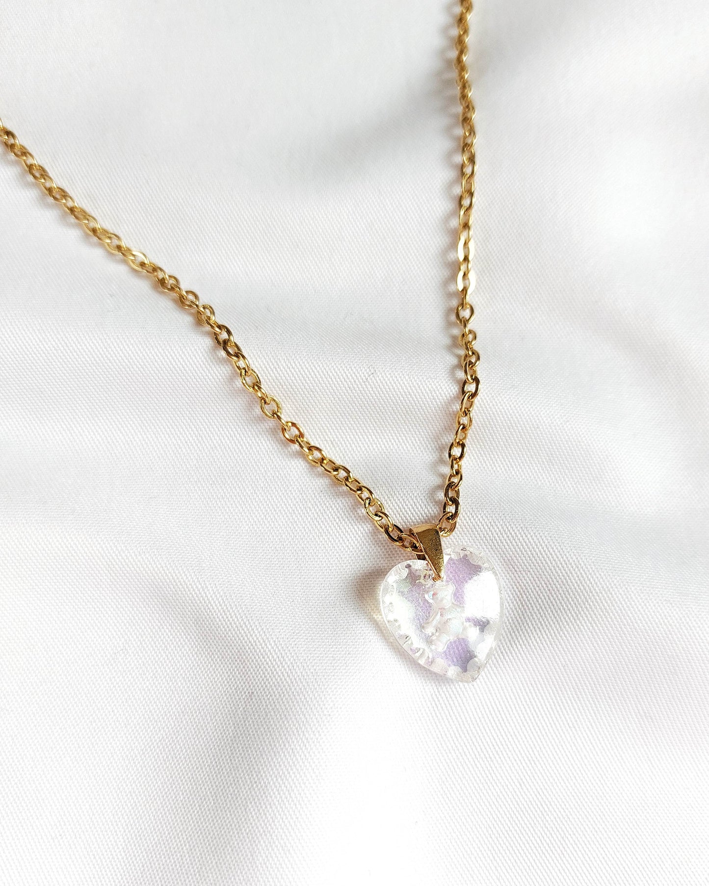 TEDDY BEAR collier aurora cœur
