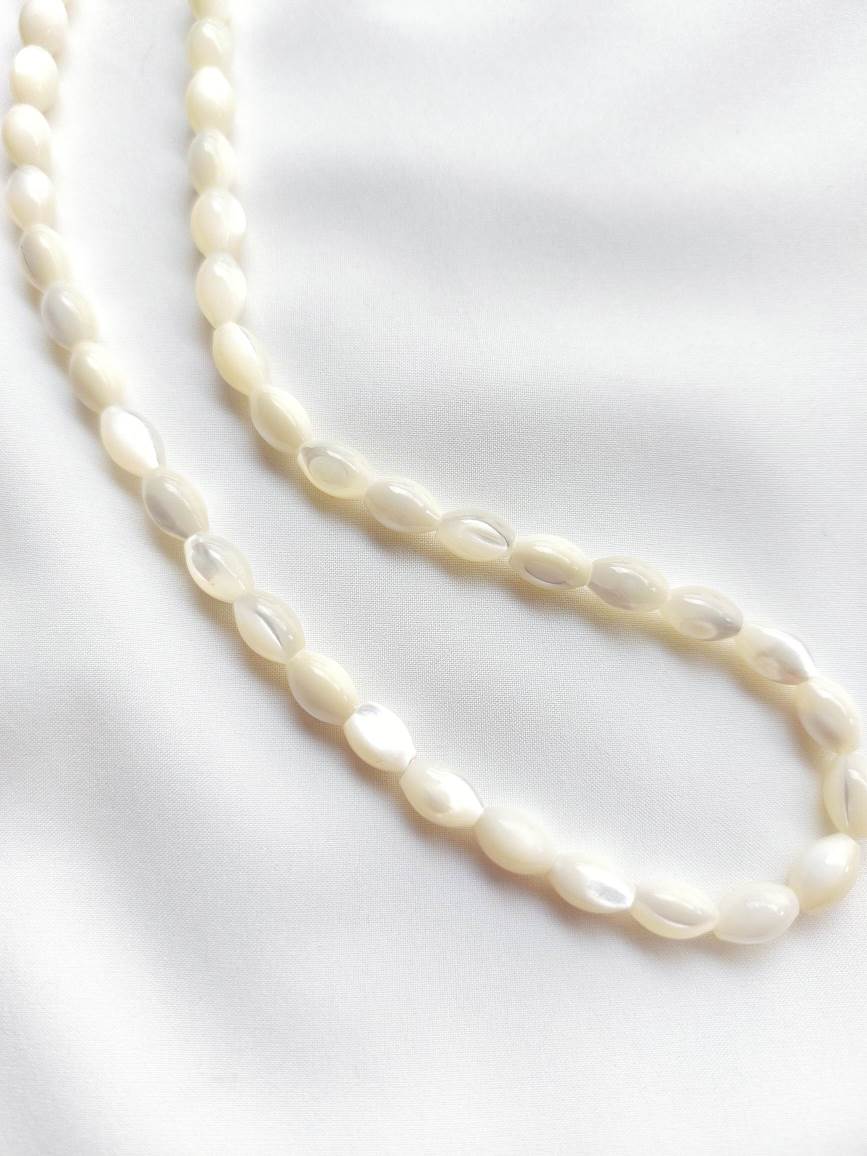 UNION mother-of-pearl bead necklace