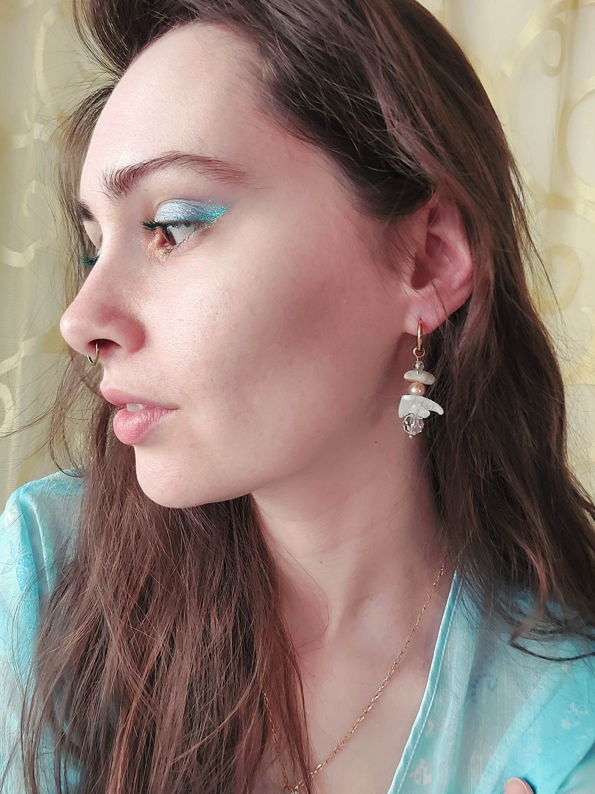 VANILLE single pearl loop
