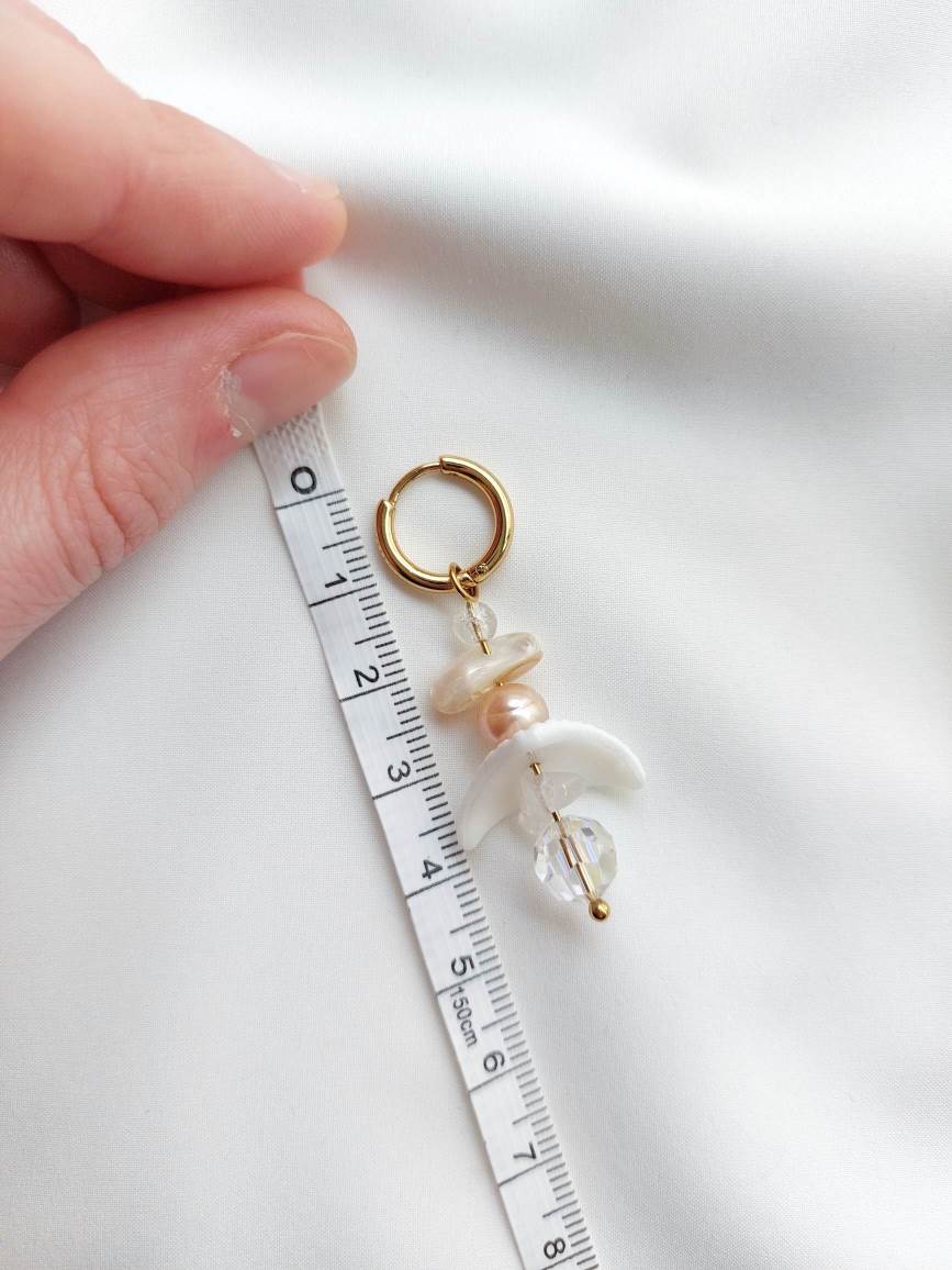 VANILLE single pearl loop