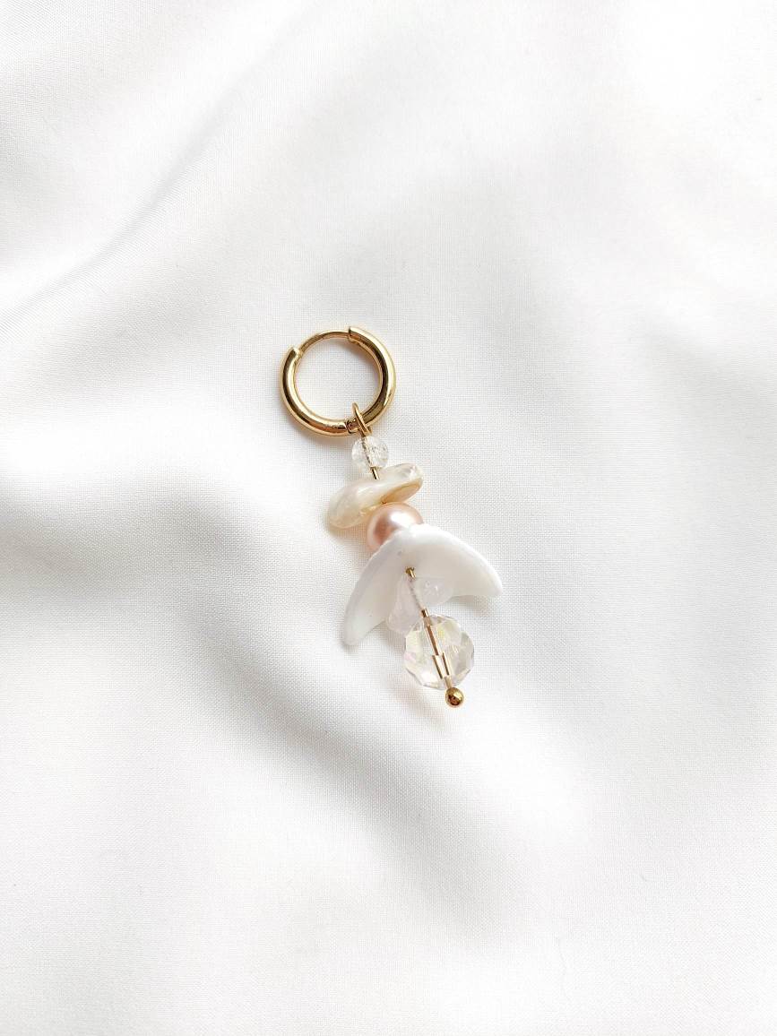 VANILLE single pearl loop