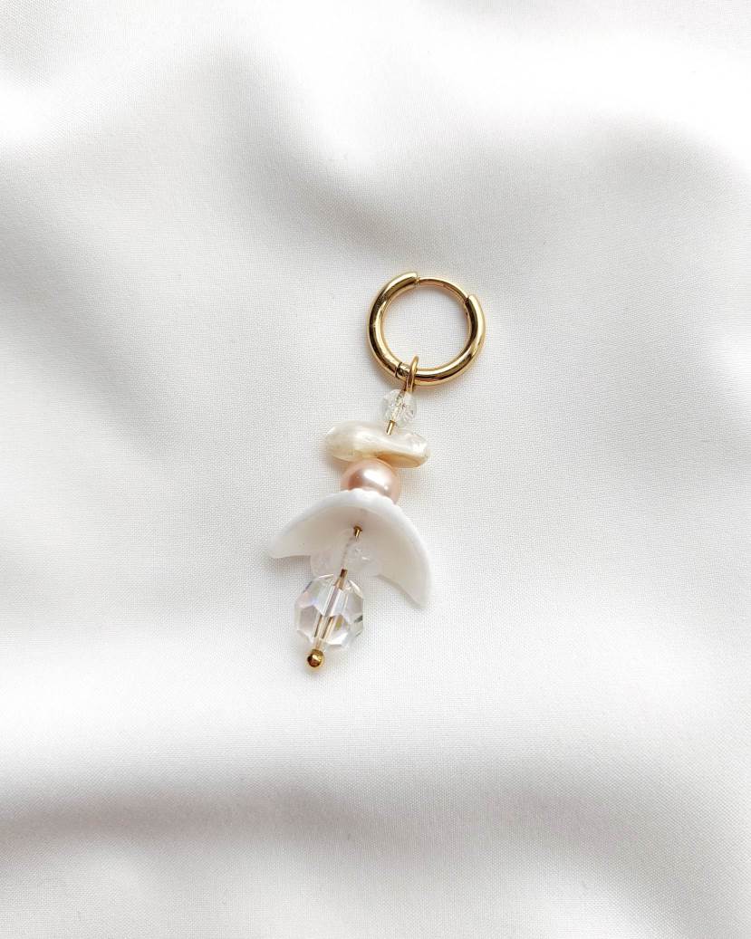 VANILLE single pearl loop