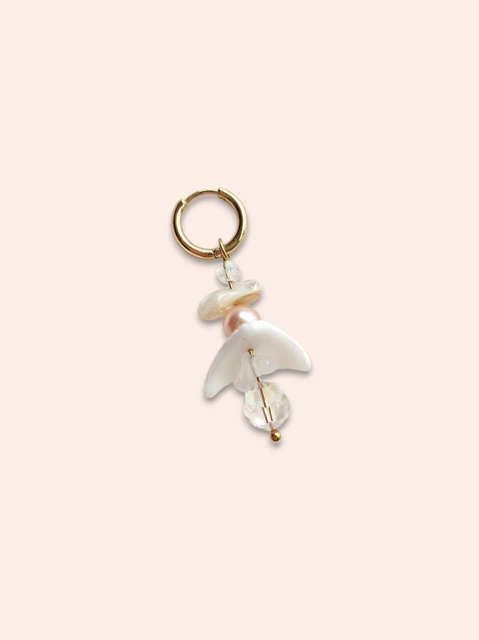 VANILLE single pearl loop