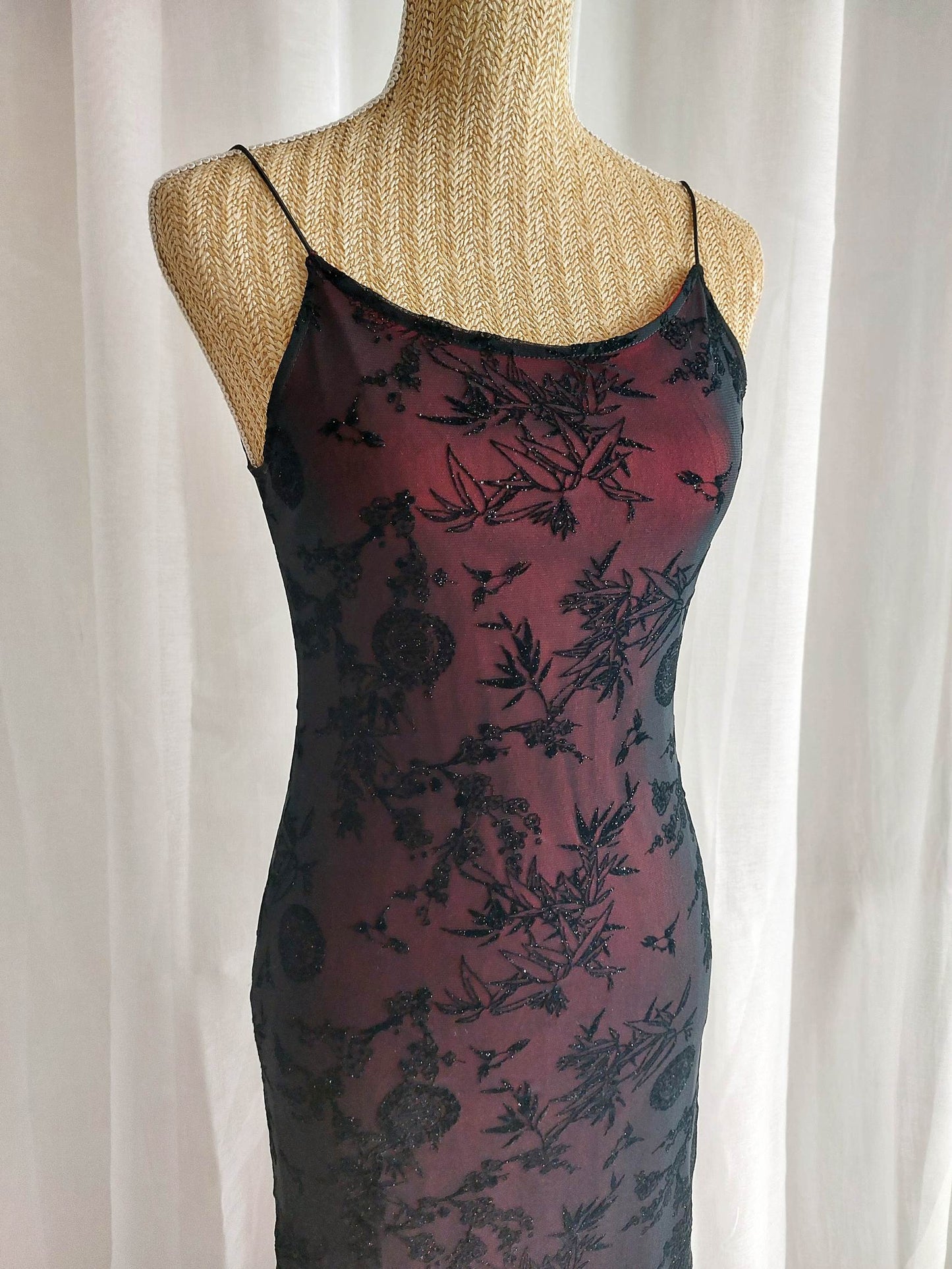 VIPERINE robe longue à motifs palettés T.36/38