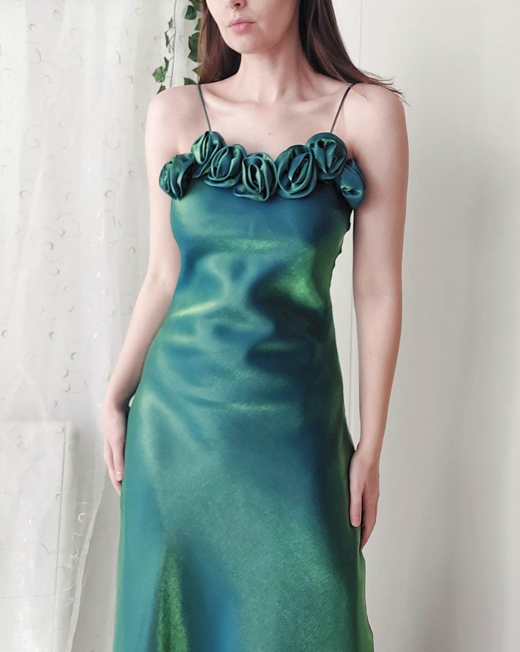 MORPHO Long reflective ball gown Size 36/38
