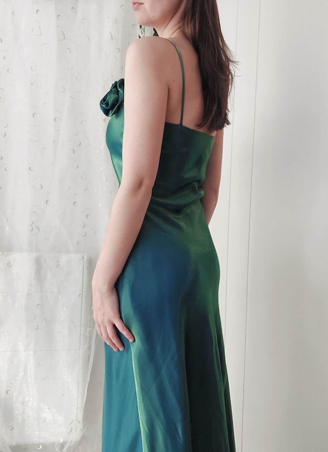 MORPHO Long reflective ball gown Size 36/38