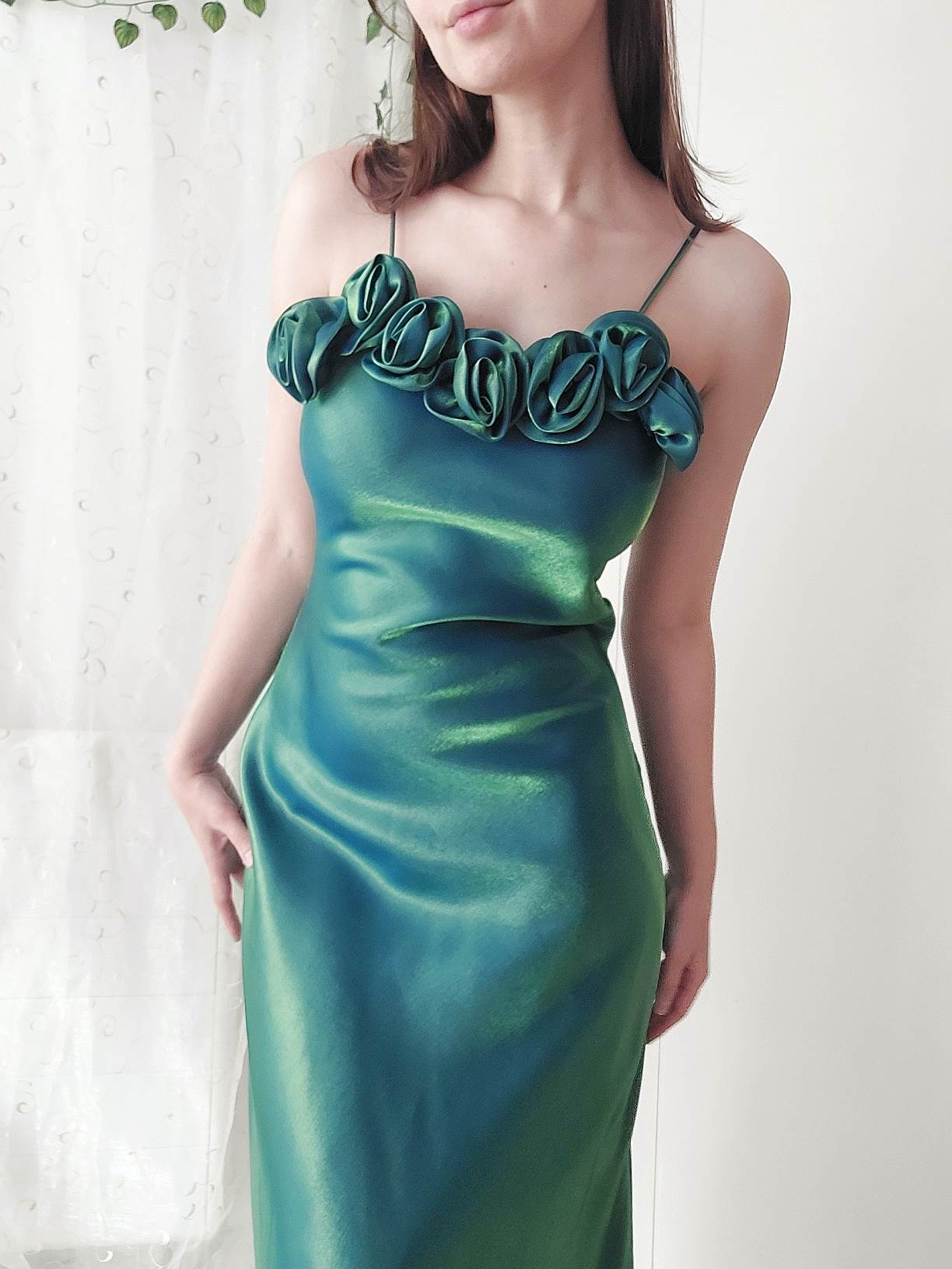 MORPHO Long reflective ball gown Size 36/38