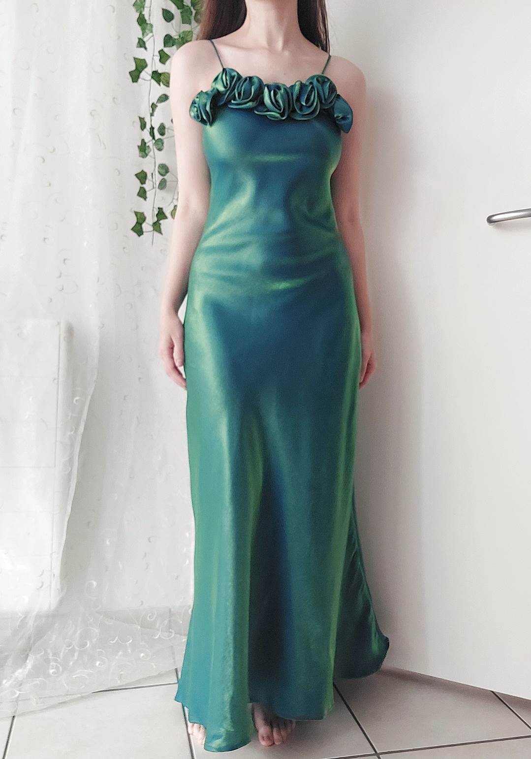MORPHO Long reflective ball gown Size 36/38