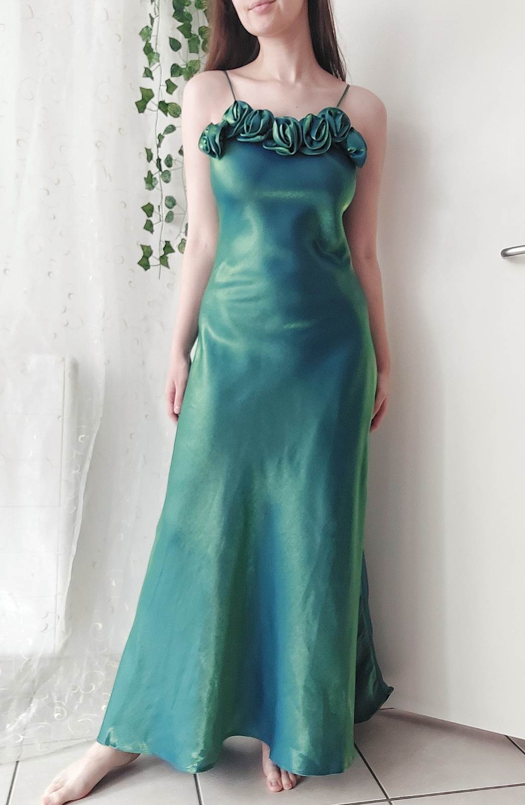 MORPHO Long reflective ball gown Size 36/38