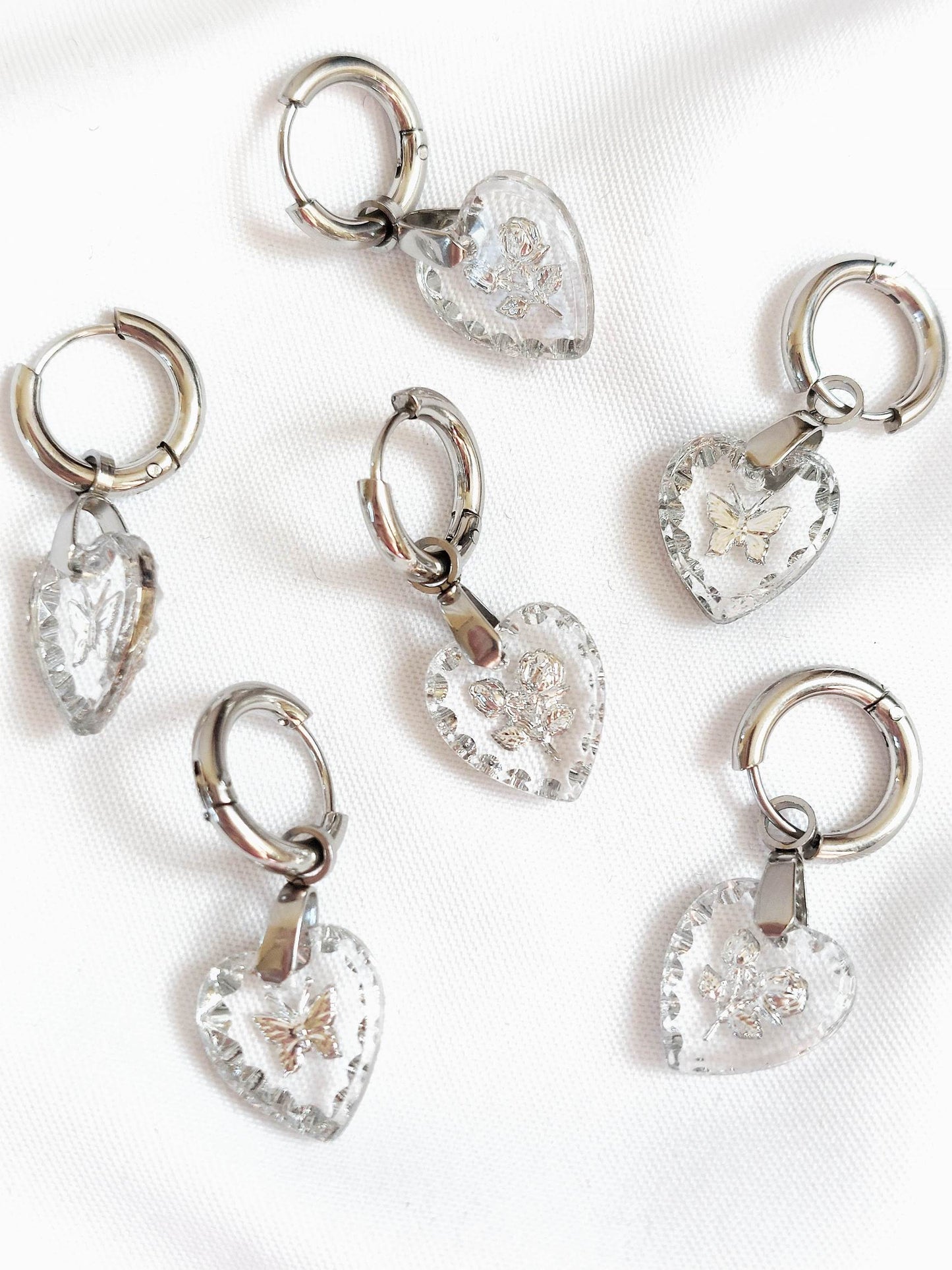 Classic Aurora butterfly stud earring