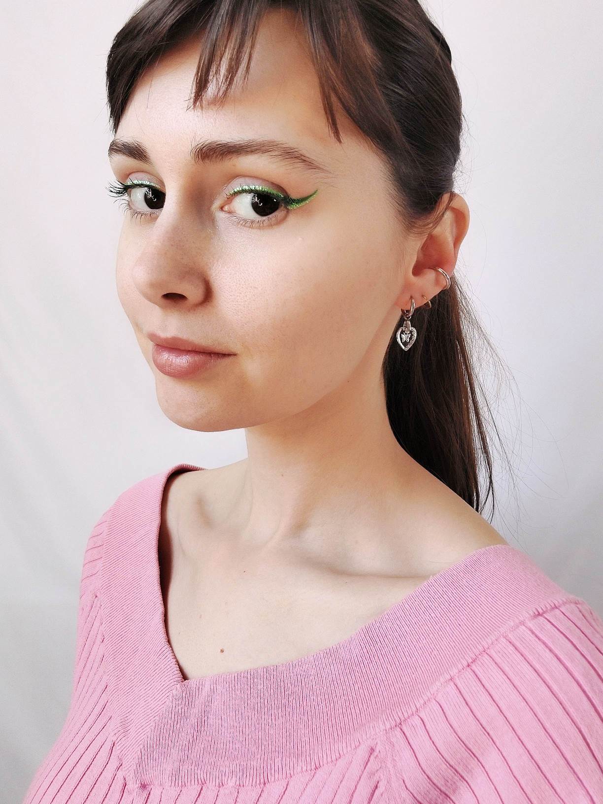 Classic Aurora butterfly stud earring
